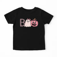 Boo Ghost Baby Bodysuit, Cute Halloween Girl Baby Shirt, Toddler Sweatshirt - Funny Spooky Outfit, Fall Trick or Treat Baby Clothes