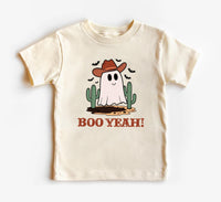 Retro Boo Ya Baby Shirt, Boo Yeah Ghost Baby Bodysuit, Toddler Sweatshirt - Cute Halloween Outfit, Funny Spooky Fall Baby Costume