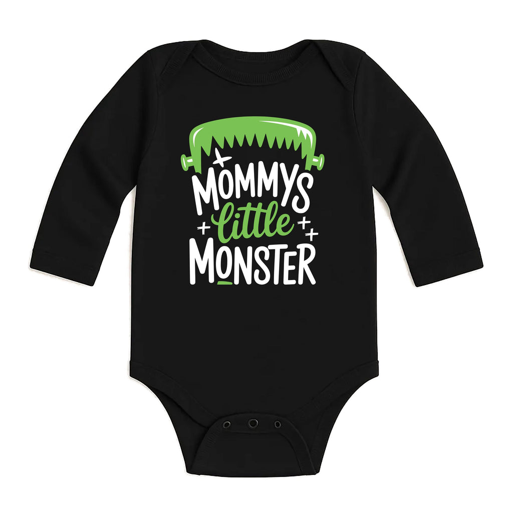 Funny Halloween Baby Shirt, Mommy’s Little Monster Baby Bodysuit, Toddler Sweatshirt - Cute Spooky Outfit for Fall, Monster Costume