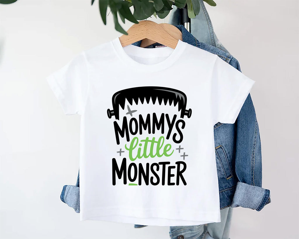 Funny Halloween Baby Shirt, Mommy’s Little Monster Baby Bodysuit, Toddler Sweatshirt - Cute Spooky Outfit for Fall, Monster Costume