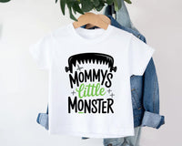 Funny Halloween Baby Shirt, Mommy’s Little Monster Baby Bodysuit, Toddler Sweatshirt - Cute Spooky Outfit for Fall, Monster Costume