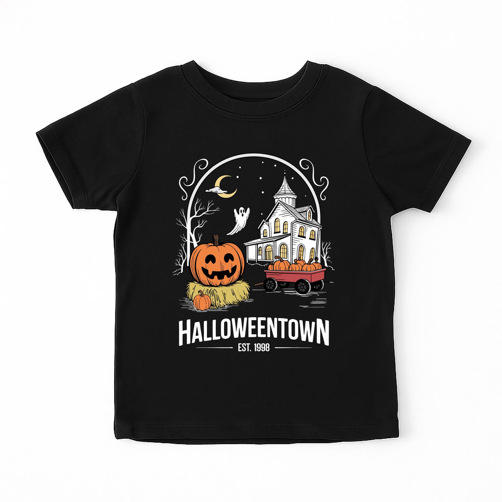Retro Spooky Baby Shirt, Halloween Town Baby Bodysuit, Toddler Sweatshirt - Cute Fall Halloween Outfit, Trick or Treat Season Gift