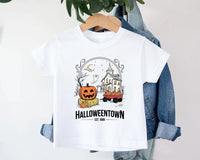 Retro Spooky Baby Shirt, Halloween Town Baby Bodysuit, Toddler Sweatshirt - Cute Fall Halloween Outfit, Trick or Treat Season Gift