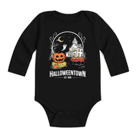 Retro Spooky Baby Shirt, Halloween Town Baby Bodysuit, Toddler Sweatshirt - Cute Fall Halloween Outfit, Trick or Treat Season Gift