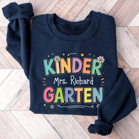 Personalized Kindergarten Teacher Sweatshirt