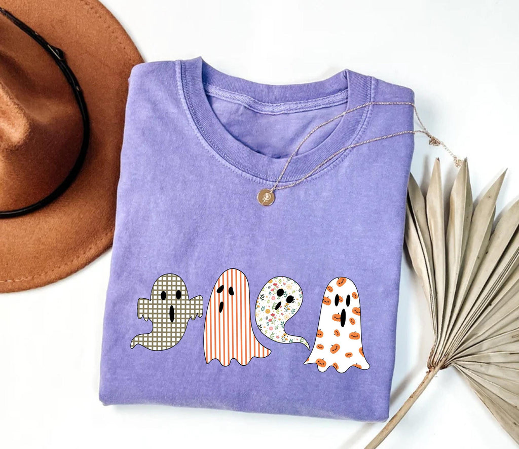 Halloween Ghost Shirt, Cute Fall Ghost Tee, Spooky Season Autumn Shirt