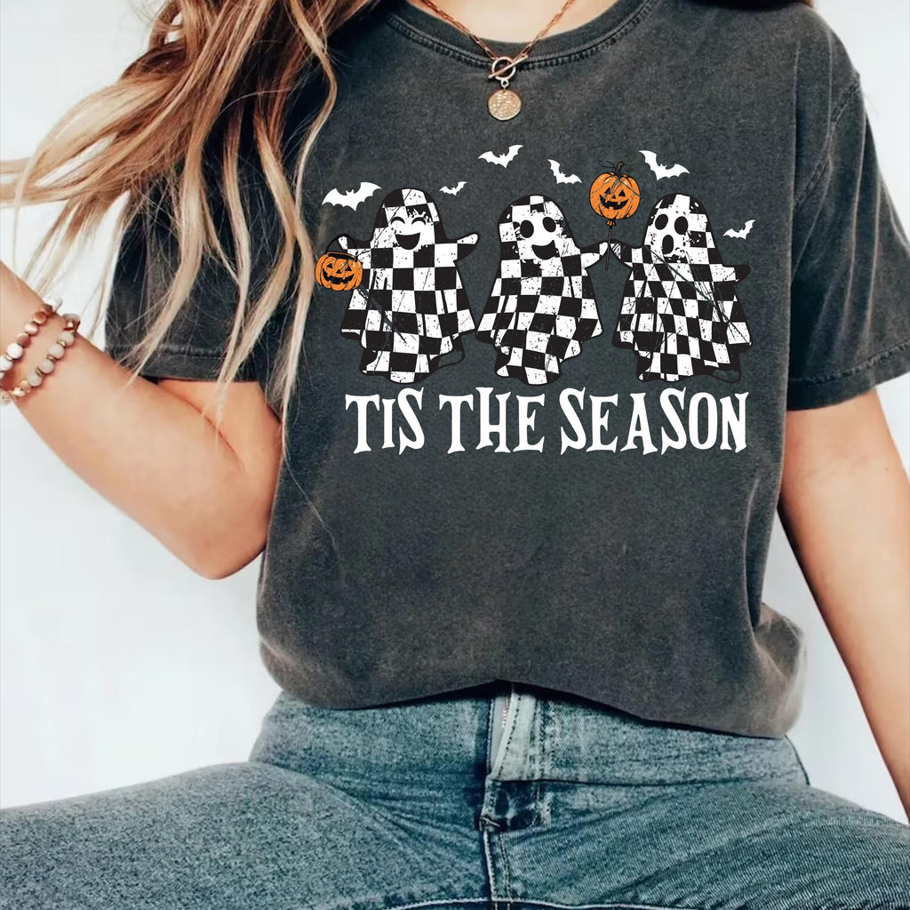 Retro Ghosts Tis The Season Shirt