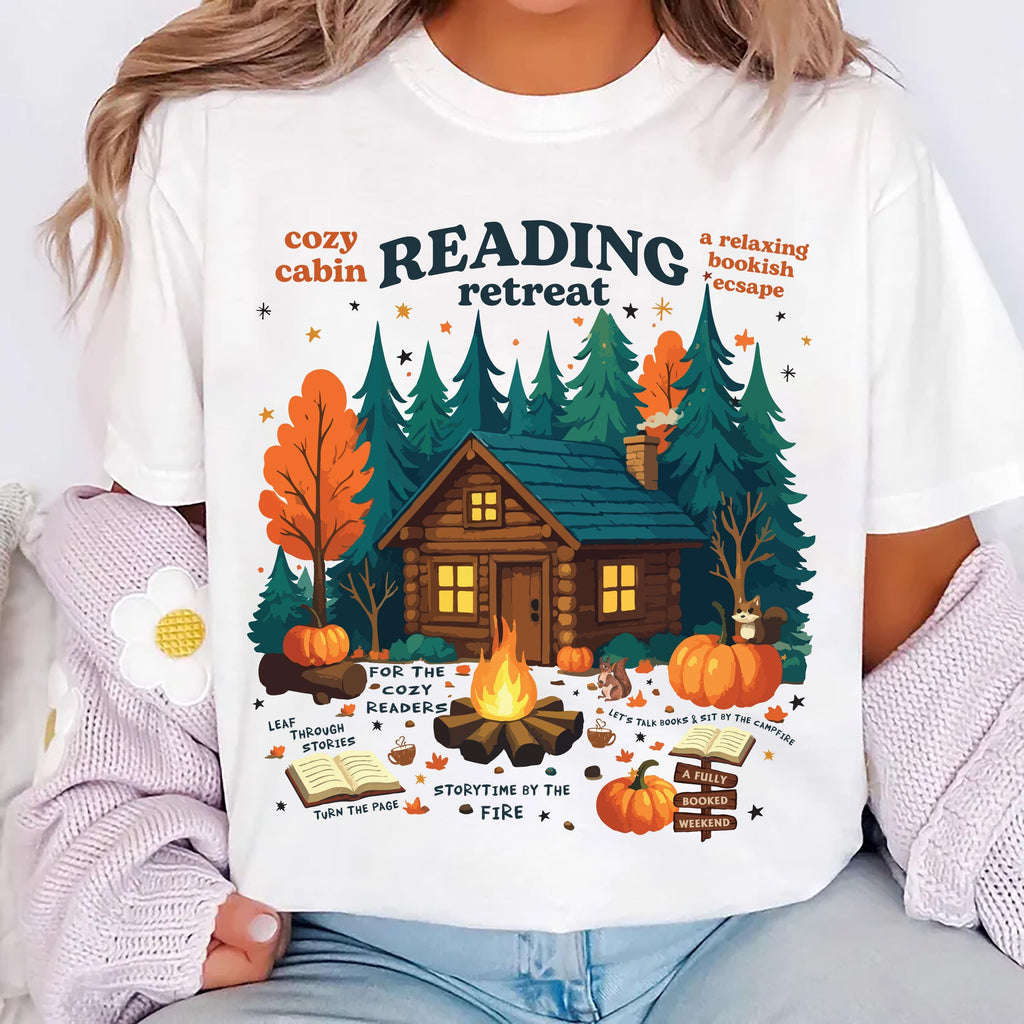 Cozy Cabin Reading Retreat Shirt