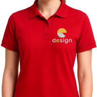 Custom Embroidered Polo Shirt for Men and Women(Women)
