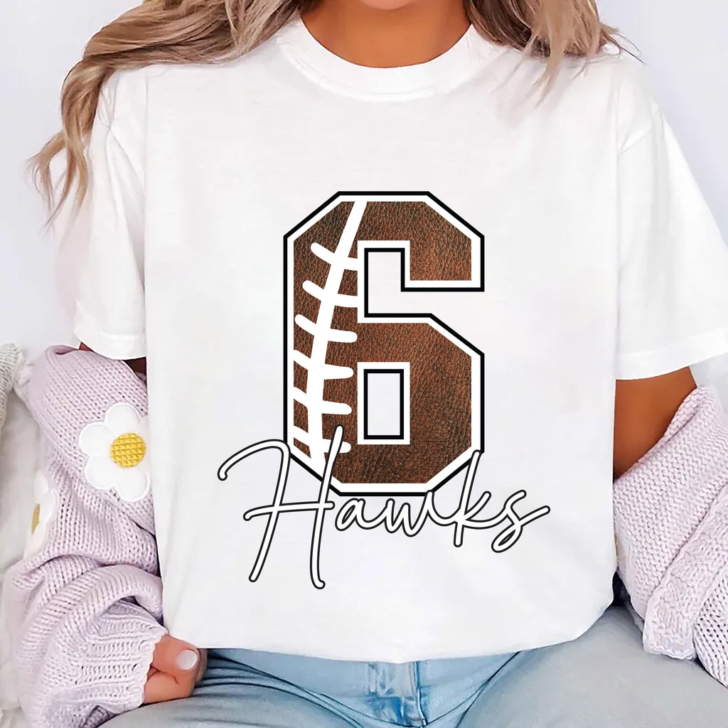 Custom Football Shirt, Personalized Football Team Shirt, Football Gift Tee, Football Fan Shirt