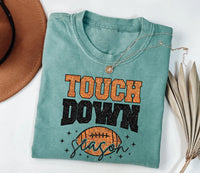 Touch Down Season Shirt, Game Day Football Mom Shirt, Football Lover Tee