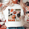 Football Collage Sweatshirt, Football Season Shirt, Game Day Touchdown Sweatshirt