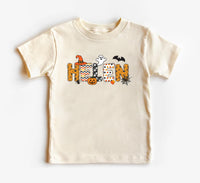Custom Kids Halloween Name Shirt, Toddler Spooky Shirt, Personalized Kindergarten Halloween Shirt With Name Tee, Unisex Spooky Toddler Shirt