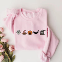 Cute Halloween Sweatshirt, Minimalist Halloween Shirt, Spooky Season Sweatshirt