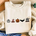 Cute Halloween Sweatshirt, Minimalist Halloween Shirt, Spooky Season Sweatshirt