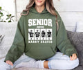 Custom Senior Football Mama Hoodie, Custom Photo Mom Shirt, Senior Night Mom Hoodie