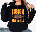 Personalized Mascot Hoodie, Football Custom Your Team Shirt, Varsity School Football Team Hoodie