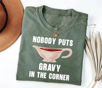 Custom Thanksgiving Family Dinner Shirt, Thanksgiving Puns Shirt, Thanksgiving Foods Group Tee