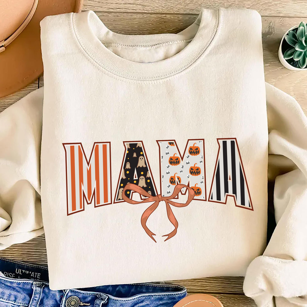 Coquette Halloween Mama Sweatshirt