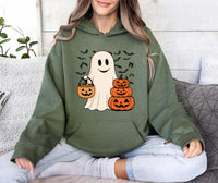 Ghost Halloween Hoodie, Women’s Halloween Party Tee