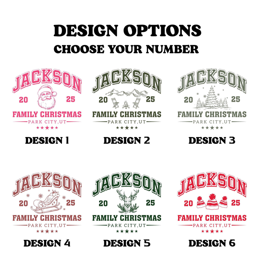 Custom Family Christmas Hoodie, Matching Family Christmas Shirt, Personalized Name Christmas Hoodie