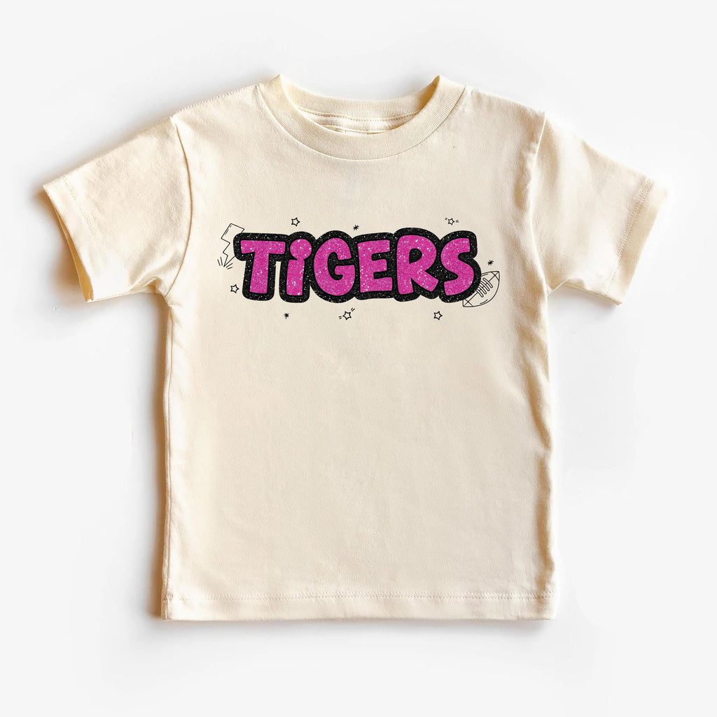 Custom Team Name Shirt, Toddler Football Tee, Mascot Gift for Kids Shirt, Christmas Gift Idea