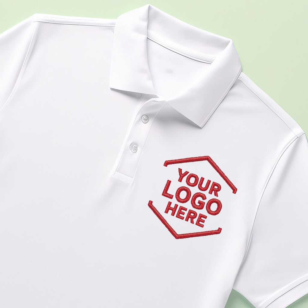 Custom Metallic Thread Embroidered Polo Shirt for Men, Women(Youth)