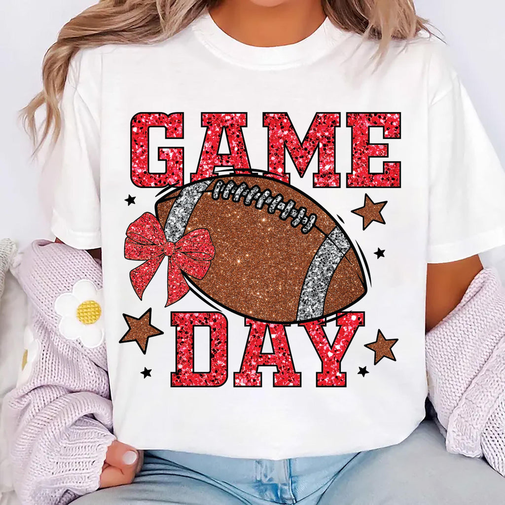 Football Game Day Shirt, Football Shirt, Football Mama Tee