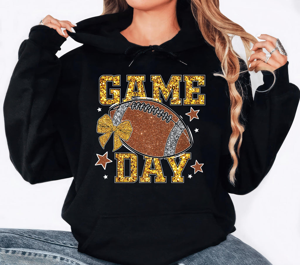 Football Game Day Hoodie, Football Mama Shirt, Touchdown Season Hoodie
