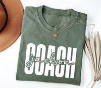 Personalized Coach Shirt, Custom Coach Gift Shirt, Cheer Coach Tee