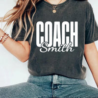 Personalized Coach Shirt, Custom Coach Gift Shirt, Cheer Coach Tee