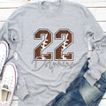 Custom Football Long Sleeve Shirt, Personalized Football Team Shirt, Football Fan Tee