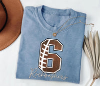 Custom Football Shirt, Personalized Football Team Shirt, Football Gift Tee, Football Fan Shirt