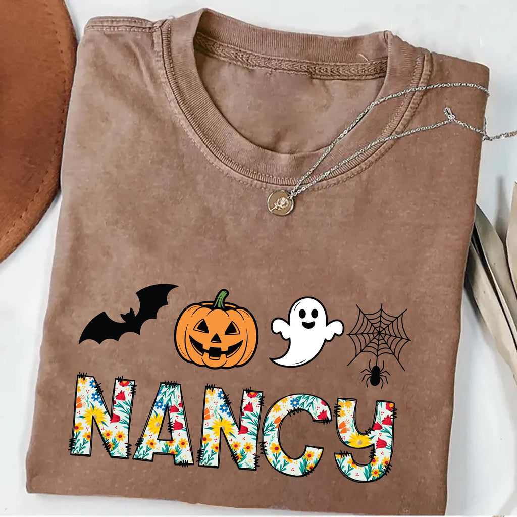 Custom Halloween Shirt, Personalized Halloween Shirt, Custom Name Tee