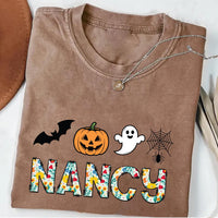 Custom Halloween Shirt, Personalized Halloween Shirt, Custom Name Tee