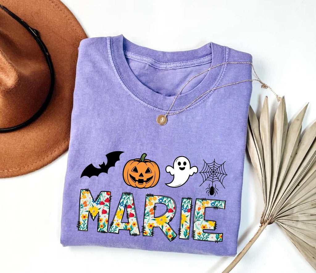 Custom Halloween Shirt, Personalized Halloween Shirt, Custom Name Tee