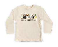 Halloween Goose Toddler Shirt, Just A Spooky Goose Infant Shirt, Funny Halloween Kids Tee