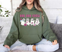 Boo Boo Crew Nurse Hoodie, Halloween Nurse Stethoscope Shirt, Spooky Season Hoodie