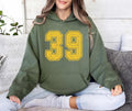 Custom Number Hoodie, Game Day Number Shirt, Custom Football Hoodie
