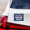 Make America Gavin Again Magnet, Newsom 2028 Car or Fridge Magnet, Gavin Newsom Political Campaign Magnet, Vote Democrat Election, 6