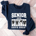 Custom Senior Football Mama Sweatshirt, Custom Photo Mom Shirt, Senior Night Mom Sweatshirt