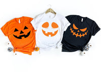 Pumpkin Faces Halloween Shirt, Funny Halloween Shirt, Funny Spooky Season Tee