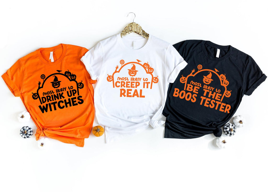 Most Likely to Halloween Shirt, Family Halloween Shirt, Funny Halloween Tee