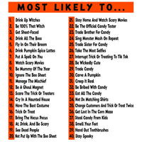 Most Likely to Halloween Shirt, Family Halloween Shirt, Funny Halloween Tee