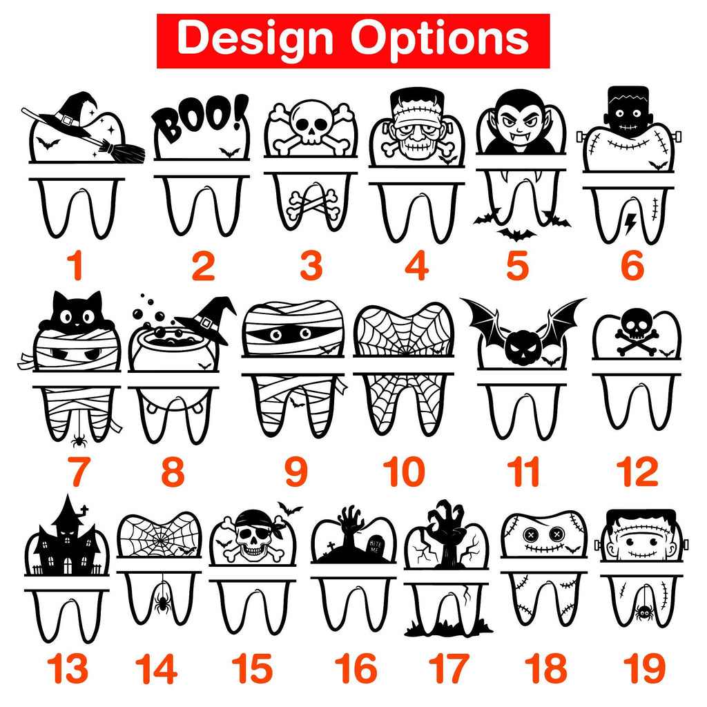 Personalized Halloween Tooth Shirt, Dental Squad Funny Shirt, Dental Hygienist Fall Tee