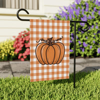 Anti-Trump Autumn Pumpkin Protest Garden Flag, Thanksgiving Resist Fascism Yard Flag, Subtle Political Decor, Harvest Fall Outdoor Flag