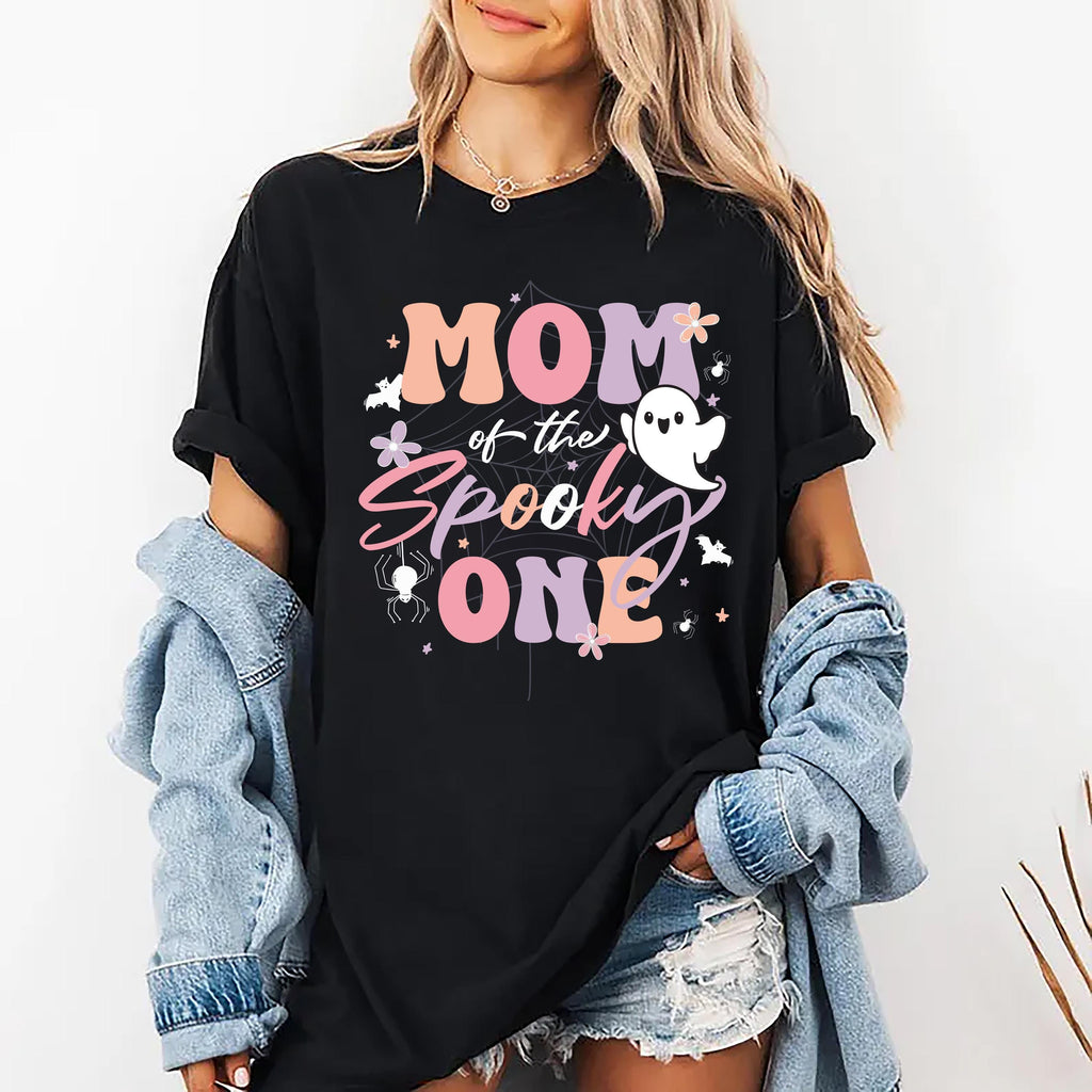 Custom Halloween Birthday Shirt, Personalized Ghoul Kids Shirt, Dad Mom of the Spooky One Tee