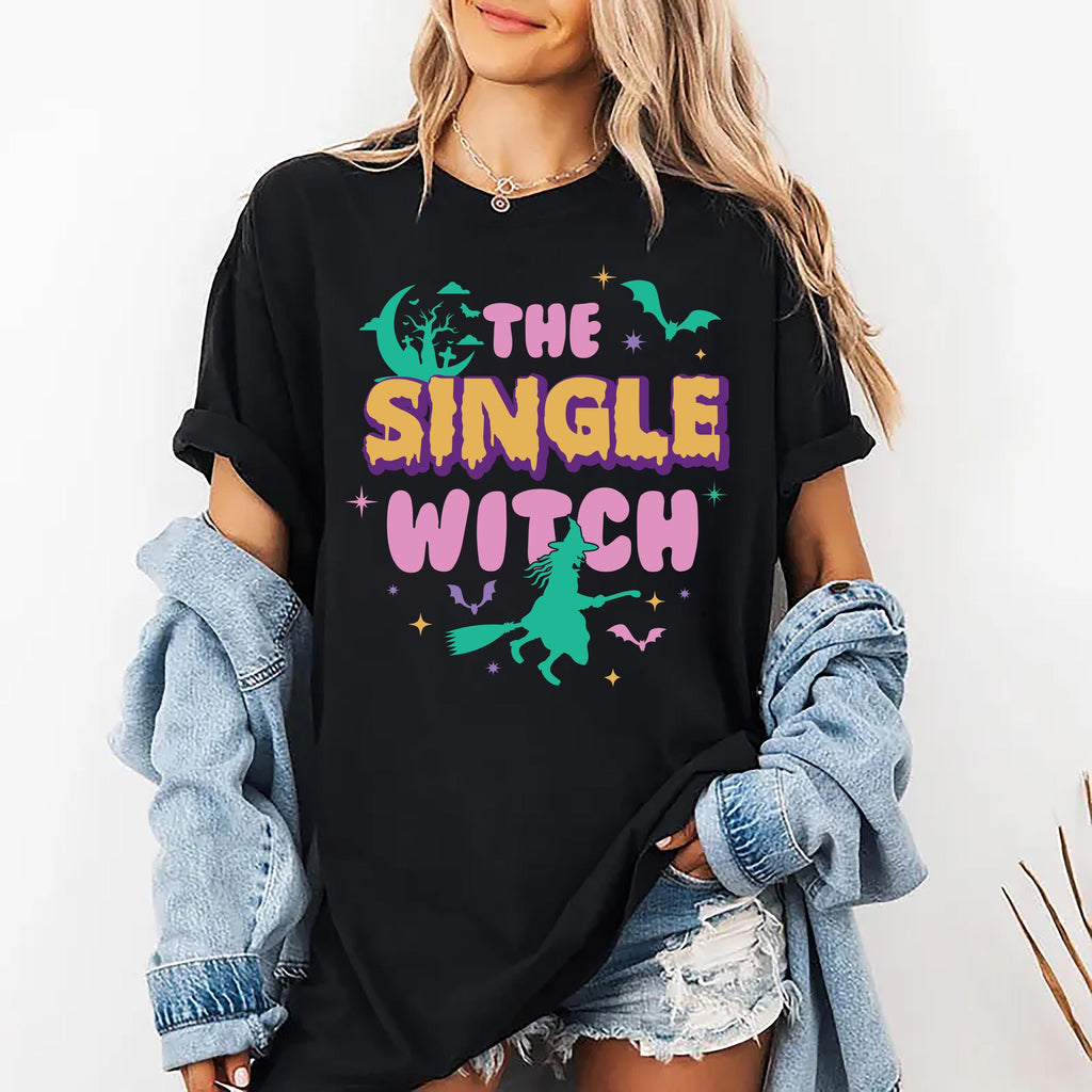 Funny Halloween Party Shirt, Best Friend Matching Halloween Outfit Tee, Halloween Witch Shirt, Spooky Season Group Shirt, Witchy Clothes