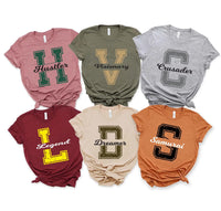 Mascot Team Shirt, Favorite Team Shirt, School Team Tee, School Logo Shirt