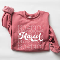 Custom Mascot Name Sweatshirt, School Mascot Shirt, Team Spirit Sweatshirt